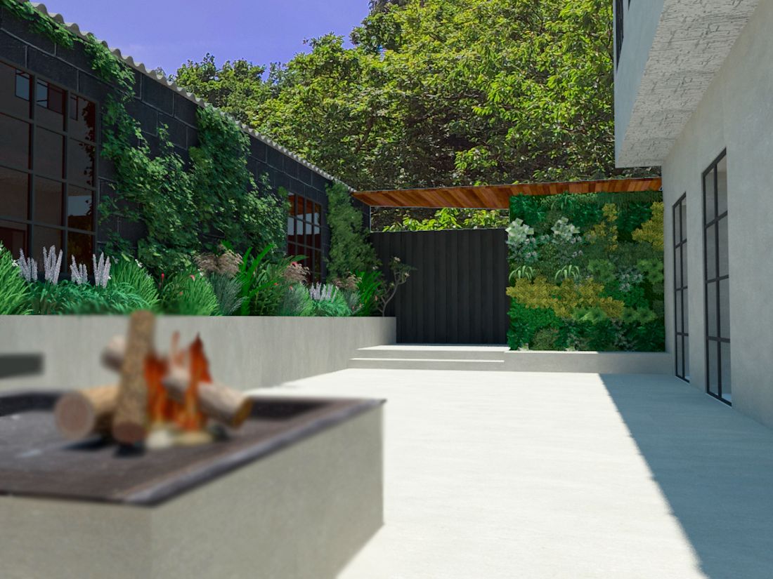 JARDÍN Y PATIO PARA VIVIENDA_VILABOA 05 DESPUES